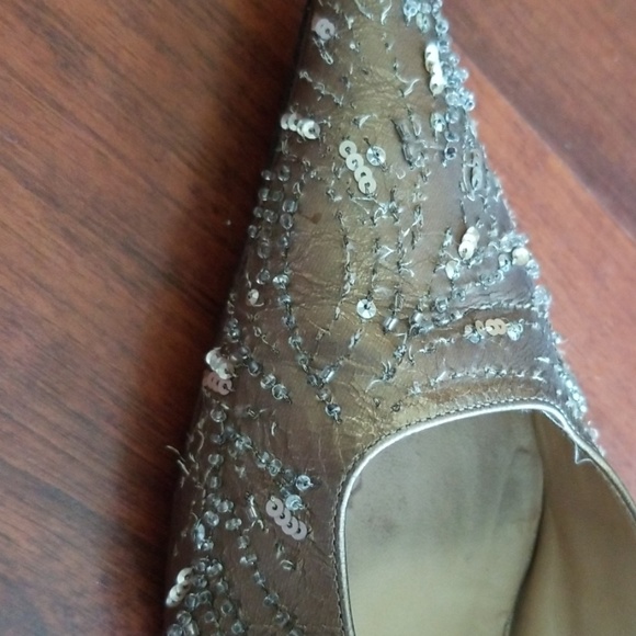 Badgley Mischka beaded high heels - Picture 6 of 8